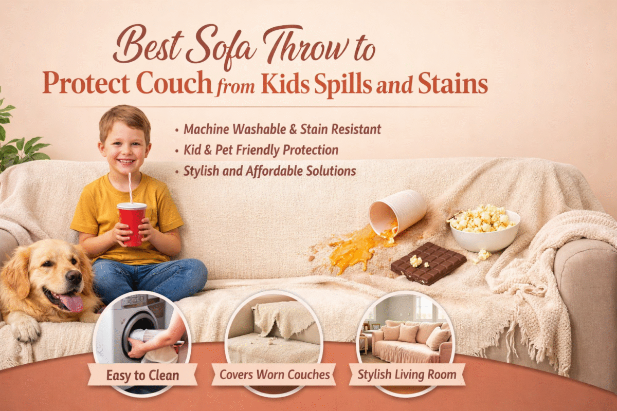 protect couch from kids spills and stains