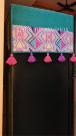 Sky and Lavender Fridge Top with Pocket