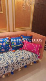 Mor Jharokha Cushion Cover